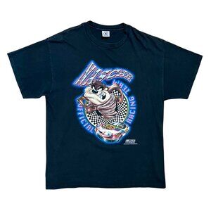 Tasmanian Devil Nascar x Warner Brothers 1998 Vintage T-Shirt, Men's XL